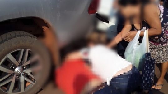 Homem é executado com quatro tiros na frente do filho em MT
