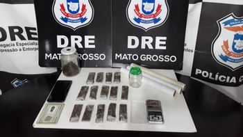 Traficante é preso pela Polícia Civil em casa com 15 tabletes de maconha