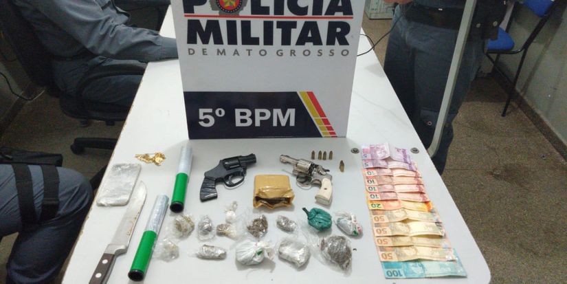 Ligação anônima denuncia ‘boca de fumo’ e quatro pessoas são detidas