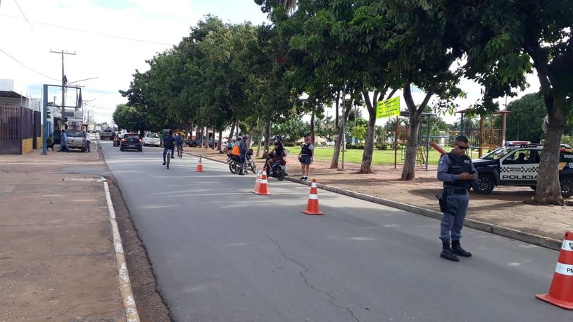 Bloqueio da PM resulta na recuperação de motocicleta furtada em VG