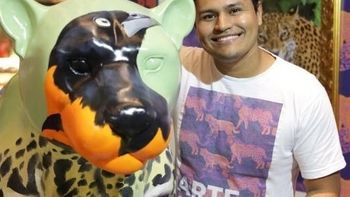 Rondonopolitano Petterson Clayton participa de exposição em SP