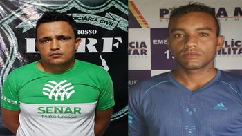PJC e PM de Poxoréu  em ação conjunta com a Derf de Rondonópolis prendem dois por mandado de prisão
