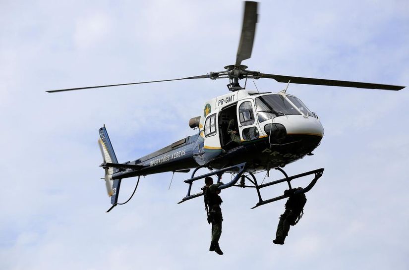 Ciopaer realiza instrução para policiais de Mato Grosso do Sul