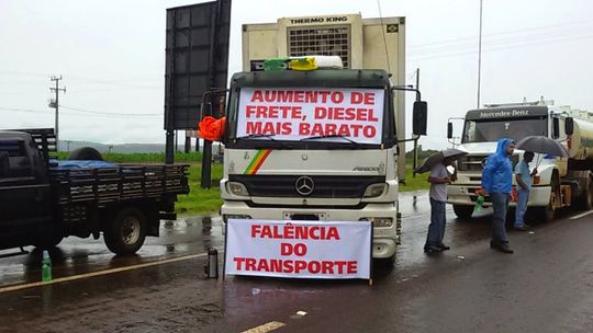 Nova tabela de fretes é publicada no DOU