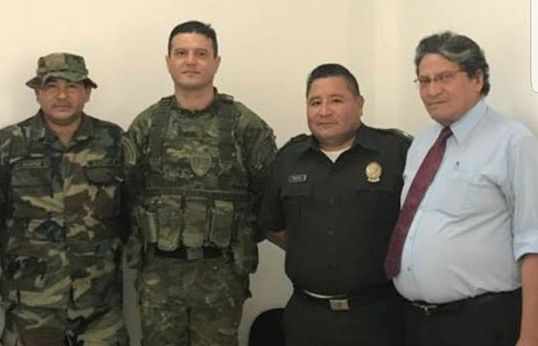 Coordenador do Gefron realiza visita técnica as forças de segurança da Bolívia