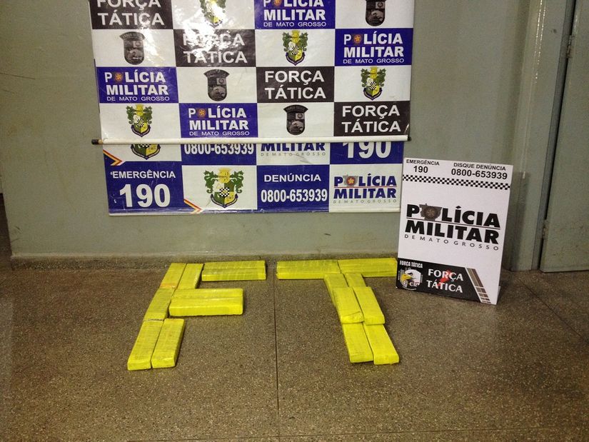 Menores que pediam carona são apreendidas com quase 15kg de maconha