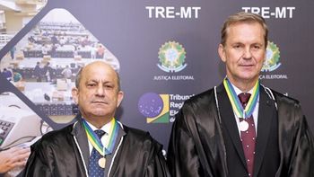 Desembargador Gilberto Giraldelli assume presidência do TRE-MT