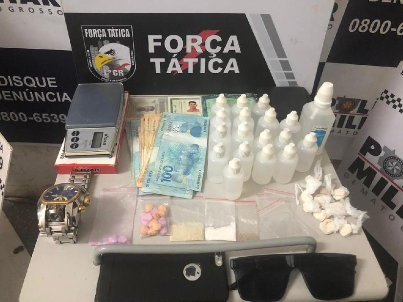 Homem é preso por comercializar droga em boate