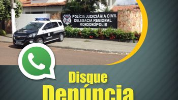 Delegacia Regional de Rondonópolis disponibiliza denúncia via whatsApp
