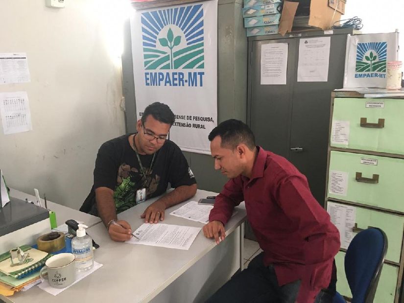 Empaer realiza mutirão para atender 200 agricultores familiares