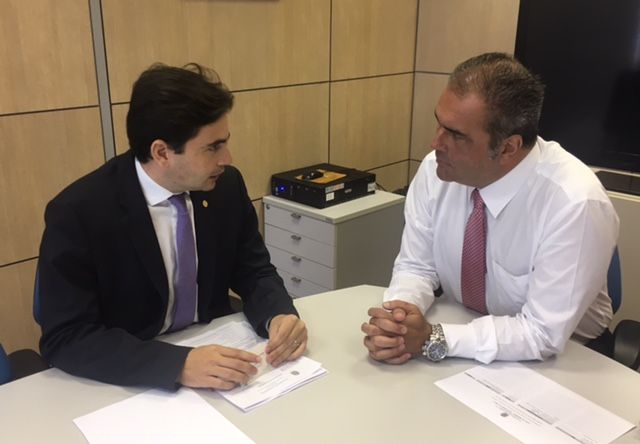 Fabio Garcia busca recursos para o Pantanal  