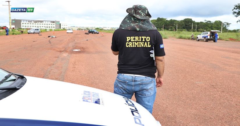 Jovem morre em colisão entre motocicleta e carro na pista do antigo aeroporto