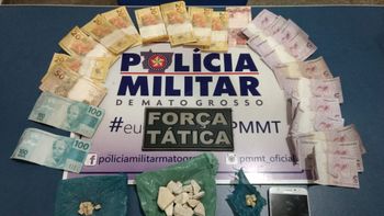 Casal é preso durante operação com 30 pedras de pasta base de cocaína