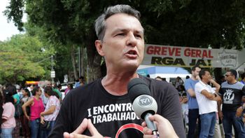 Servidores paralisam atividades nesta terça e realizaram manifestação em Cuiabá 