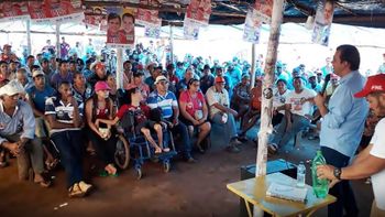 Em Tangará da Serra, Thiago Silva é recebido por 2 mil famílias de acampamentos rurais