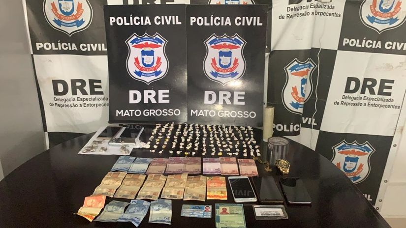 Traficantes que utilizavam república para comércio de drogas é preso 