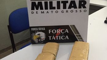 Suspeito é preso pela PM por tráfico de drogas em Rondonópolis