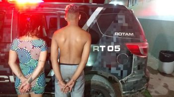 Casal de traficantes é interceptado pela Rotam e preso com maconha e cocaína 