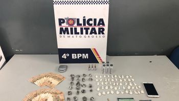 Mulher é presa em bloqueio ao ser flagrada transportando drogas 