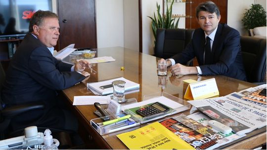 José Medeiros se reúne com Blairo Maggi e com ministro da Justiça