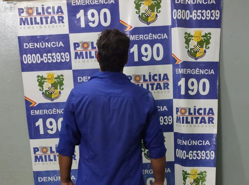 Homem invade casa de ex-mulher e acaba sendo preso após ameaça-la 