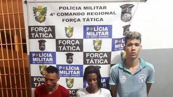 PM prende suspeitos de furto de baterias em Rondonópolis
