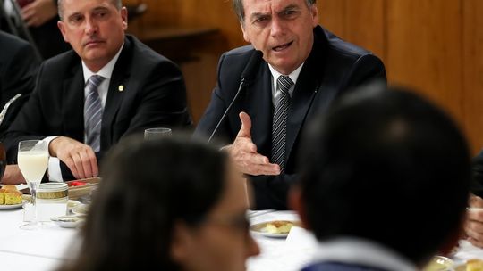 'Falar que se passa fome no Brasil é uma grande mentira', diz Bolsonaro