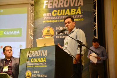 Leitão defende chegada da ferrovia em Cuiabá
