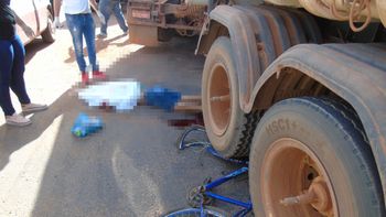 Ciclista de 14 anos é esmagado por caminhão caçamba em avenida de MT 