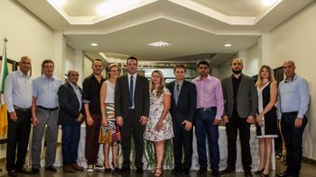 Léo Bortolin empossa novo secretariado em Primavera do Leste