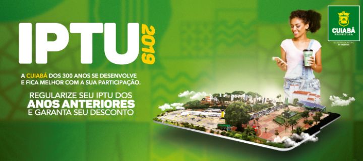 Contribuintes em atraso com o IPTU 2019 poderão solicitar o reparcelamento