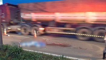 Acidente com vítima fatal na BR-163  Imagem: Reprodução / Portal Sorriso
