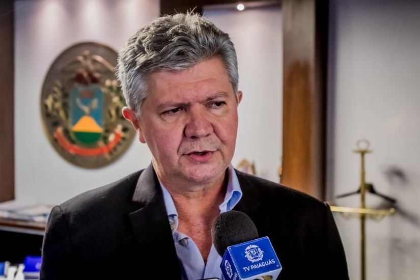 Secretário de Estado de Segurança Pública de Mato Grosso, Alexandre Bustamante Imagem: Secom