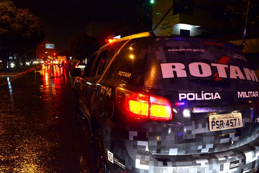 Viatura da Rotam    Imagem: Reprodução