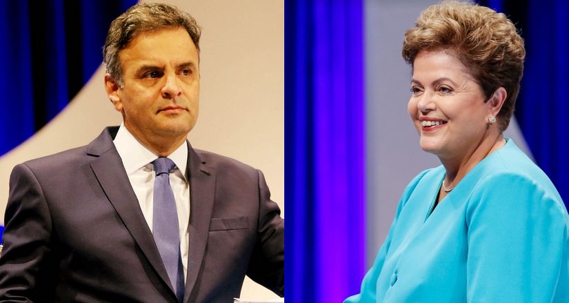 Aécio e Dilma voltarão a se enfrentar neste domingo na Record