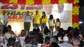 Cerca de mil pessoas participam de lançamento de candidatura de Thiago Muniz (PPS)