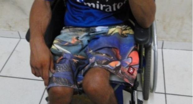 Cadeirante que chefiava tráfico de drogas no Edelmina Querubim é preso em flagrante 