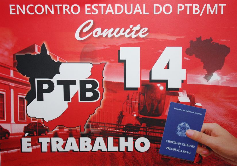Cuiabá recebe representantes do PTB regional e nacional para fortalecimento partidário 