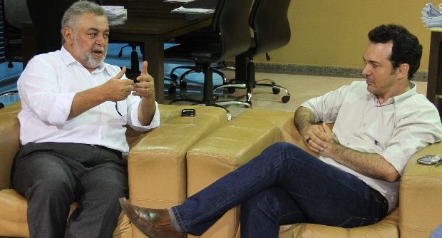 Percival e Lúdio discutiram parceria PT-PPS em Rondonópolis