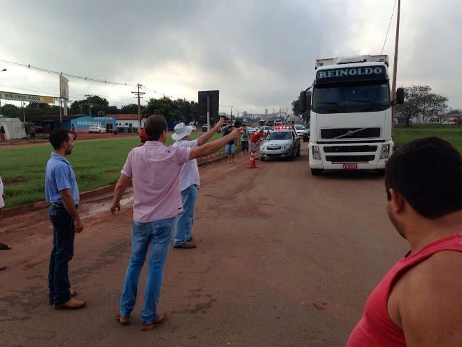 Além de Rondonópolis, outros sete municípios enfrentam bloqueios