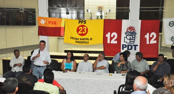 MRMM faz reunião para escolher vice de Percival e ainda aguarda PSDB