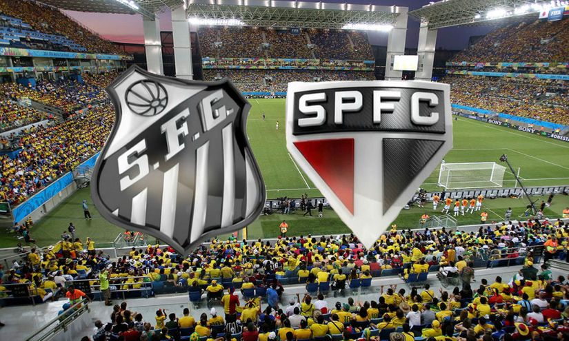Santos e São Paulo podem fazer primeiro clássico nacional na Arena Pantanal