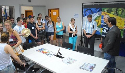 Grupo formado por 20 jovens vindos da Alemanha visitam Rondonópolis