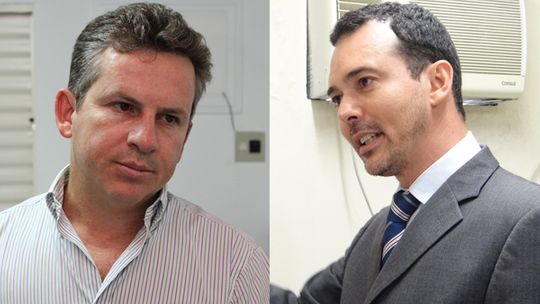 Lúdio e Mendes entregam registro oficial de candidatura na sede do TRE