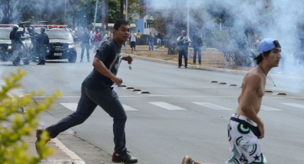 No Rio de Janeiro, 11 foram presos em protestos
