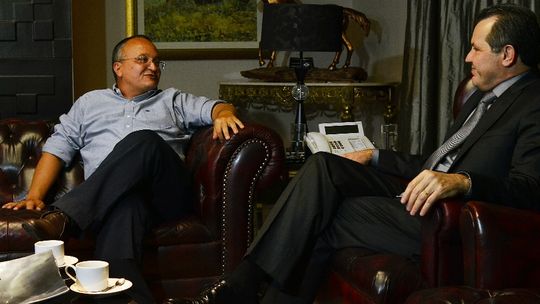 Taques oficializa Pivetta como coordenador da equipe de transição e pede informações sobre o Governo