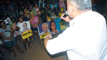 Percival se compromete a investir na infraestrutura no Alfredo de Castro  