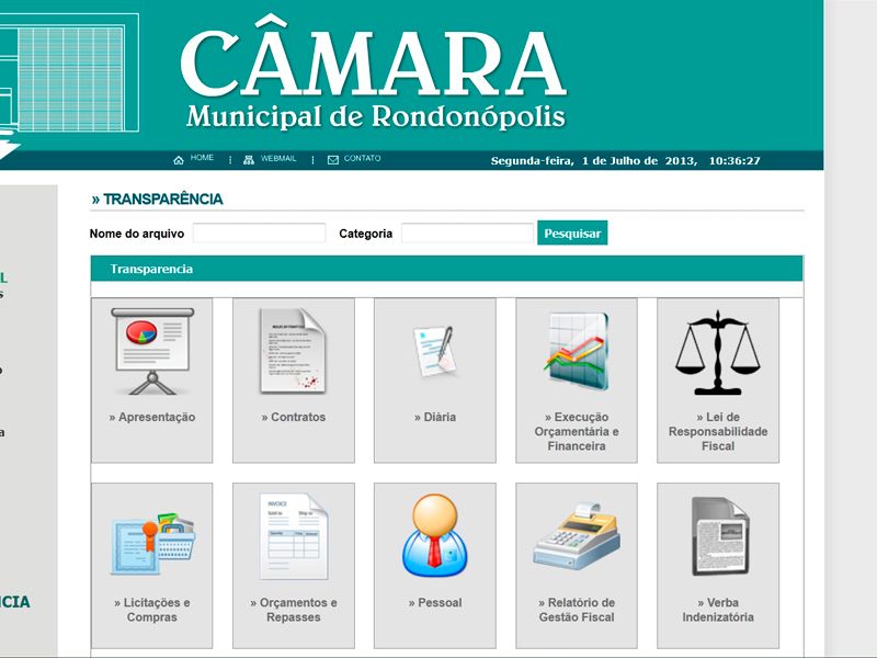 Câmara lançará Portal da Transparência e Ouvidoria na próxima quinta-feira (4)