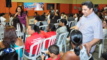 Candidato à reeleição Ananias Filho participa de reunião com os Agentes de Saúde