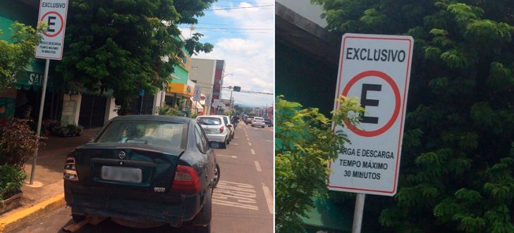 Sem regulamentação, motorista vira “dono de vaga”, no centro de Rondonópolis
